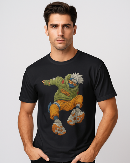 Men's Regular T-shirt Anime Print
