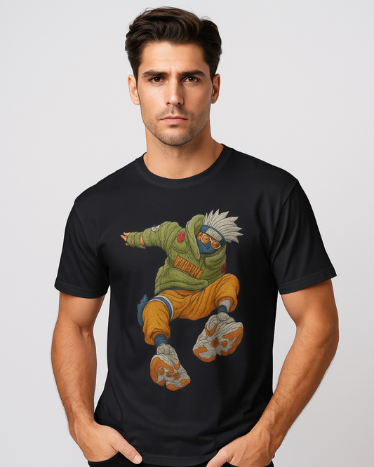 Men's Regular T-shirt Anime Print