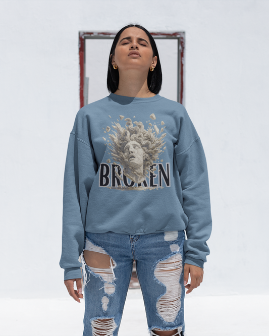 Premium 100% Cotton Fleece Sweatshirt – 350 GSM | Double Bio-Wash & Silicon Finish